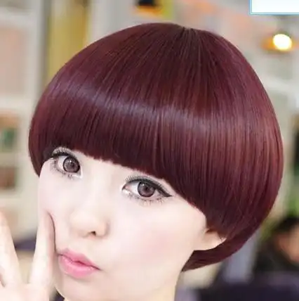 女生西瓜瓢头发型图片 就是这样潮流个性