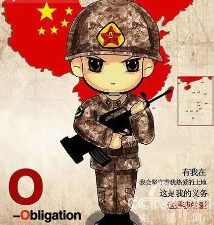 简笔画海军空军陆军武警简笔画军人简笔画步骤图解图片