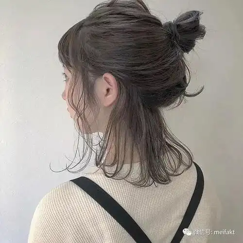 短发遇到半扎丸子头每一款回头率满满