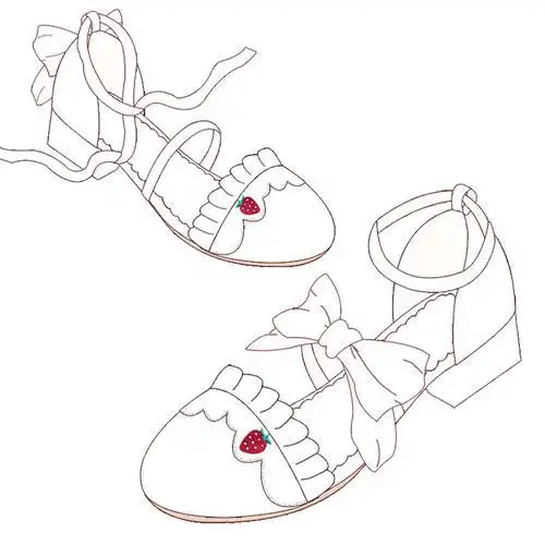 怎样画草莓公主简笔画