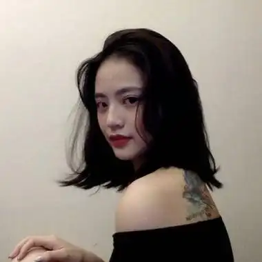 社会女生头像纹身