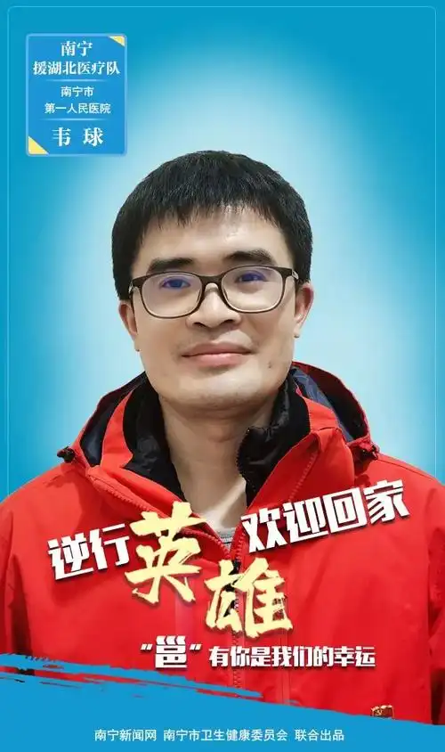 谢谢你见"疫""邕"为的逆行者来源:南宁市卫生健康委员会,南宁市卫生和