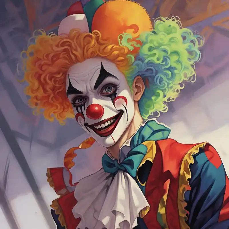 🎭 伤感小丑的泪与笑 🎭 在舞台的灯光下,伤感小丑用泪与笑演绎着