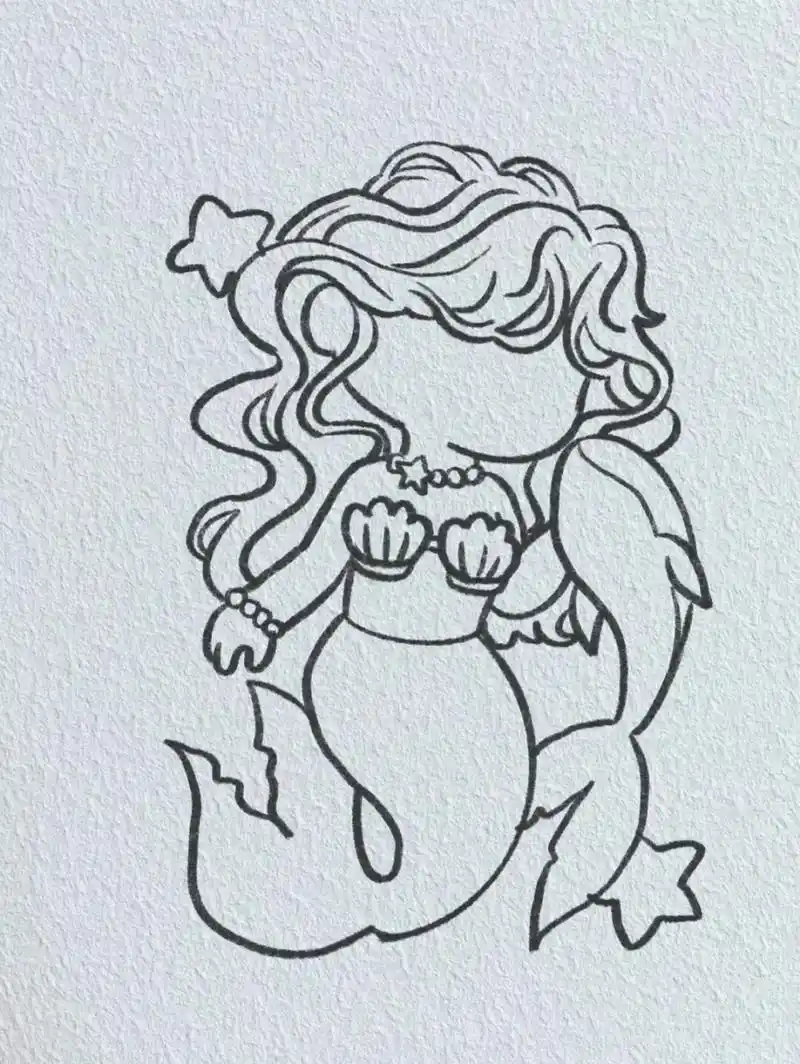 小麻薯双鱼座绘画教程 新手不易喷