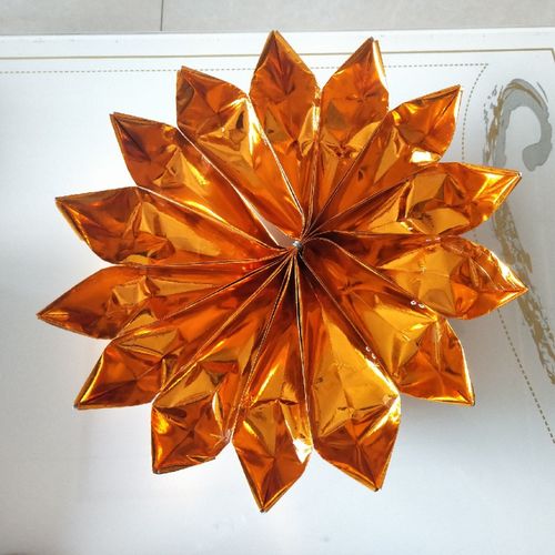 金纸元宝纸 莲花_莲花盆 聚宝盆九转莲花纸金七彩莲花元宝纸金条金砖