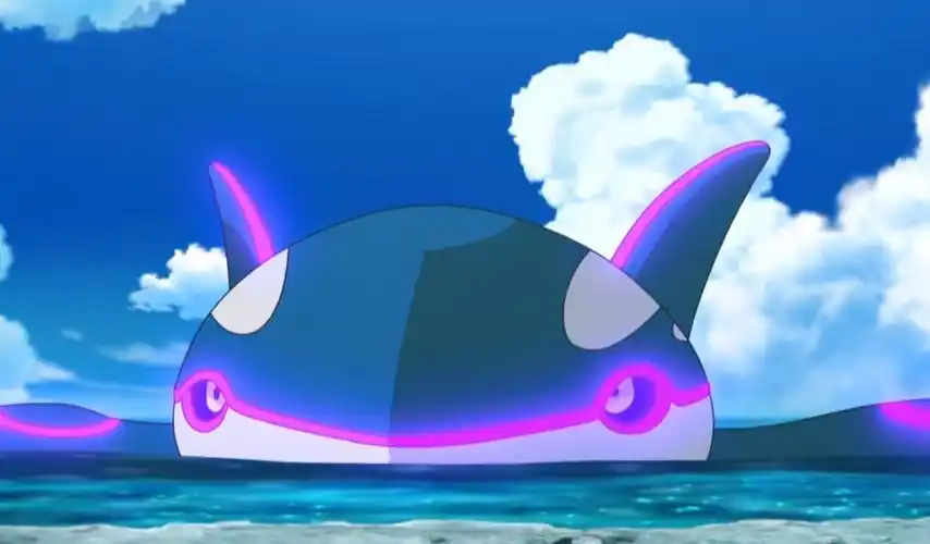 精灵宝可梦日月小智错过了神兽盖欧卡水莲的动作是亮点