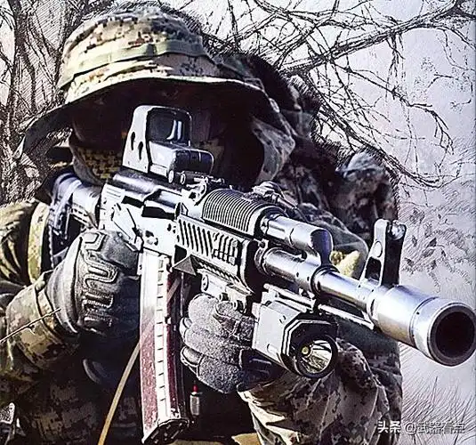 军事丨俄军对ak200步枪略有失望直接取样m4的枪托很不爽