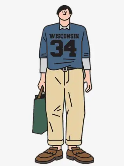 卡通人物免抠素材免费下载_觅元素51yuansu.com