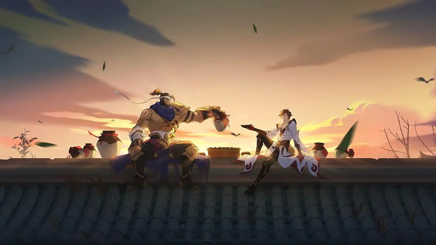 动漫壁纸|《王者荣耀》峡谷英雄李白,苏烈高清壁纸分享:你爱种花,我爱