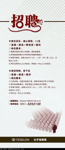 招聘信息海报