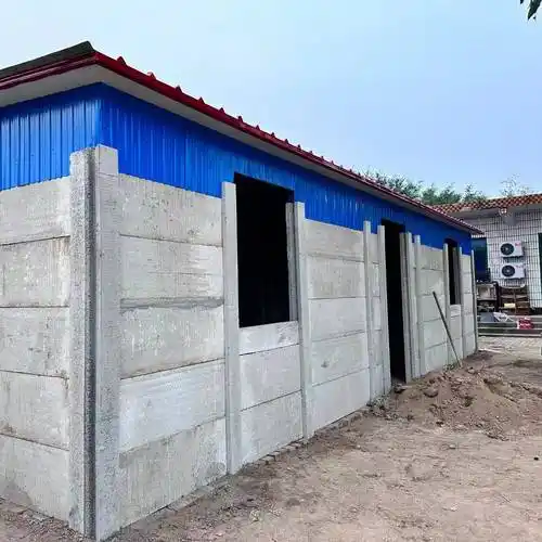 农村家庭庭院院子装配式围挡预制板建水泥围墙