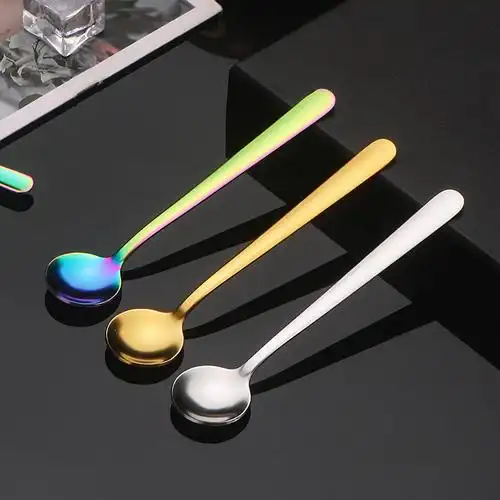304不锈钢小勺子特小号精致迷你咖啡勺家用调料勺甜品勺子调味勺