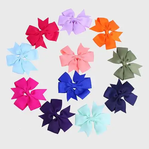 创意新款儿童蝴蝶结头饰外贸原单大号发夹发饰速卖通ebay爆款批发