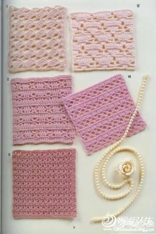 图案(附图解)      crochet patterns 262 尺寸: 编织工具: 毛线用量