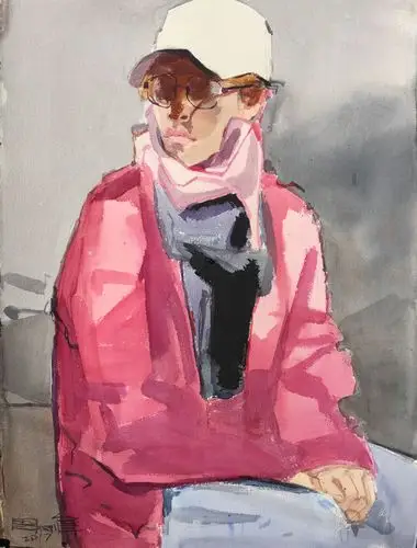 高原的呼唤0202周刚教授的云南曲靖写生记