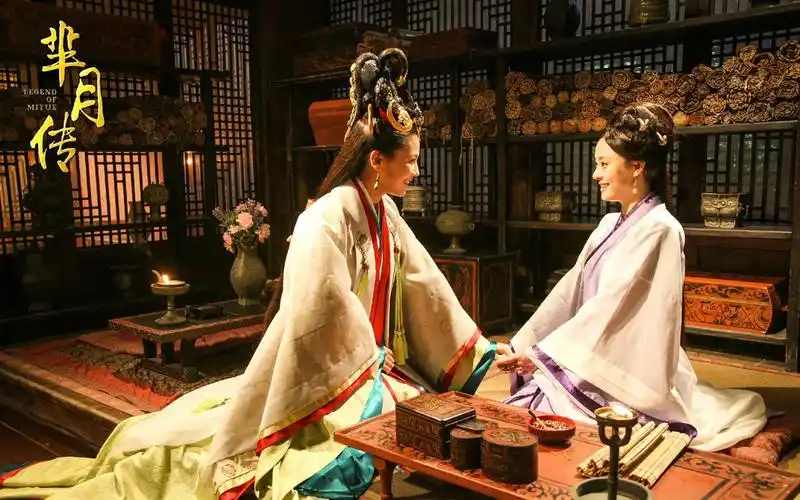 芈月传姝月姐妹重忆当年壁纸芈月传芈八子唯美剧照刘涛古装剧