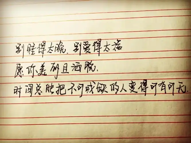 手写.美文美段.