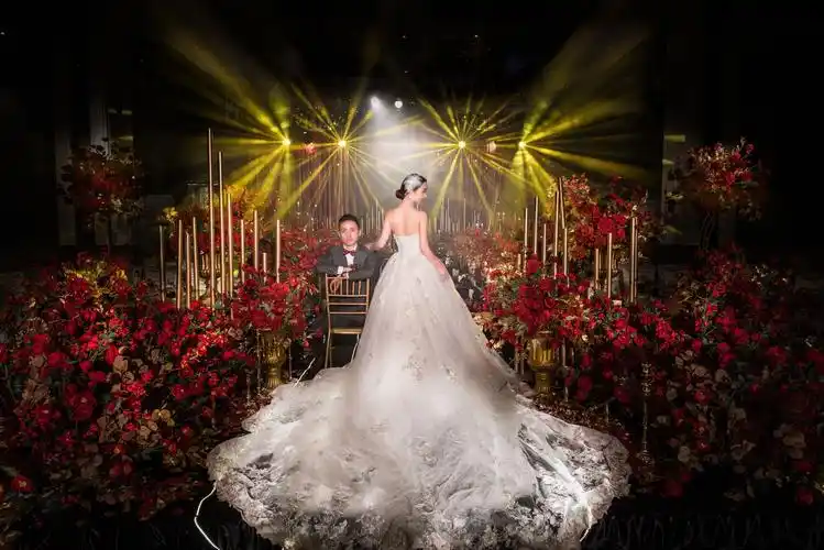 红黑色复古大气婚礼-扬州美寻高端婚礼定制服务有限公司-wed114结婚网