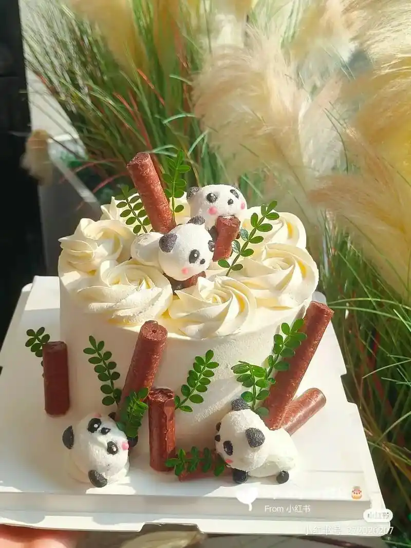 网红生日蛋糕款式图集 #动物奶油生日蛋糕 #把春天装进蛋糕 - 抖音