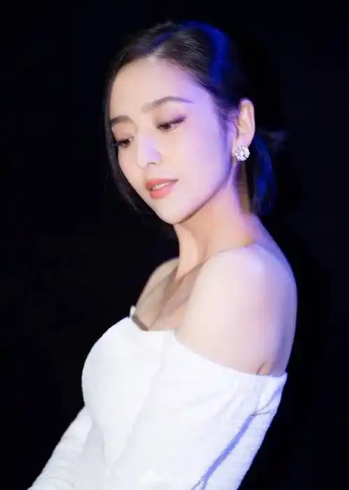 佟丽娅侧颜上热搜,瓜子脸搭配精致小翘鼻,真是美而不自知_照片_美貌