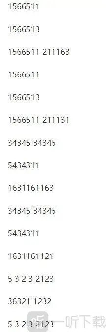 光遇手鼓恋爱循环数字谱怎么弹 恋爱循环竖琴简谱分享