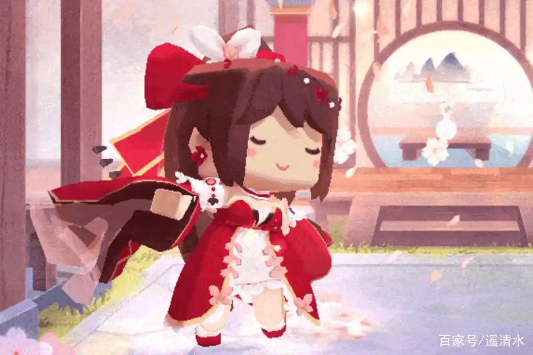 迷你世界首个换装装扮诞生 "朝露繁花"太惊