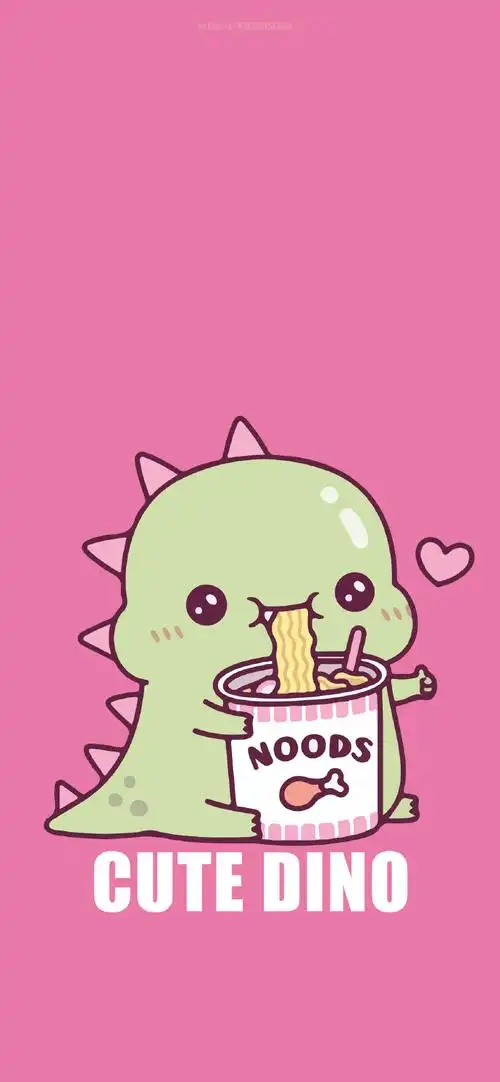 iphone壁纸超话苹果iphone手机壁纸-可爱恐龙#你的壁纸该换了