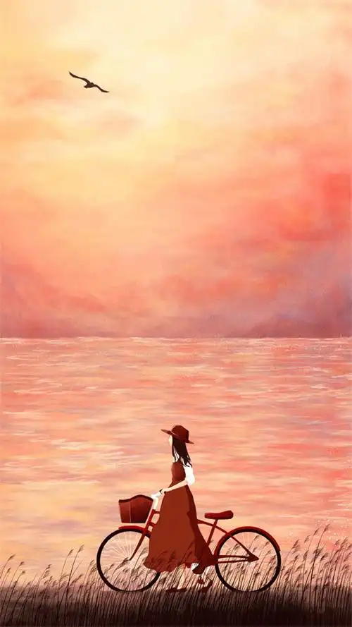 唯美梦幻插画图片手机壁纸