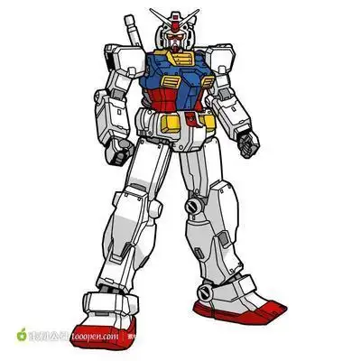 简笔画上色牛高达简笔画高达简笔画彩色看过该简笔画的同学还看了