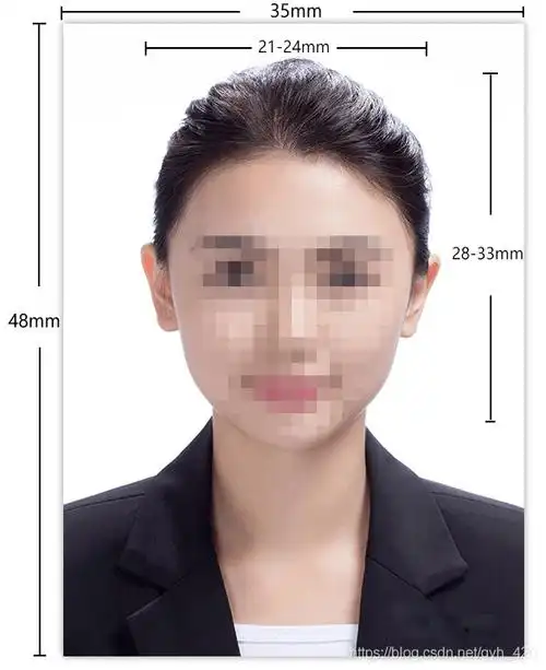 选择你需要制作的上半身照片选择你需要的尺寸,比如1寸,2寸照片,最后