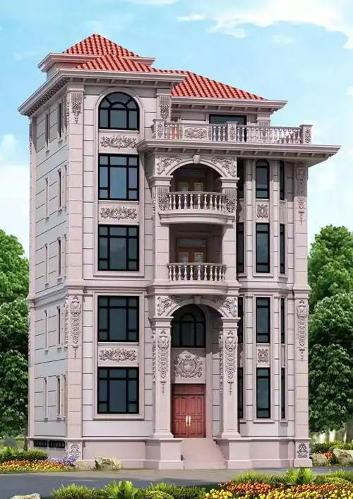 2019年最齐全的别墅外墙石材装修效果图