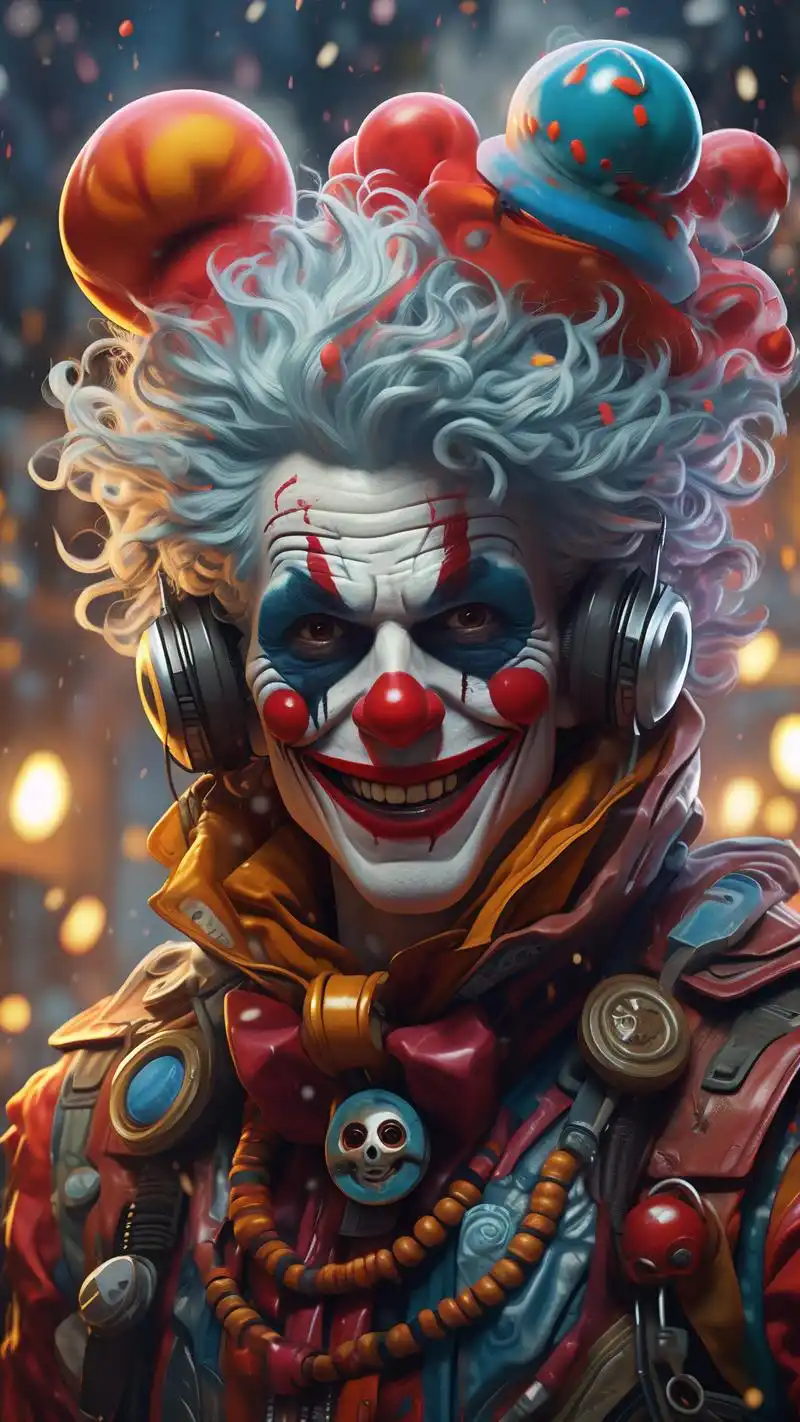 搞怪小丑壁纸来啦0795