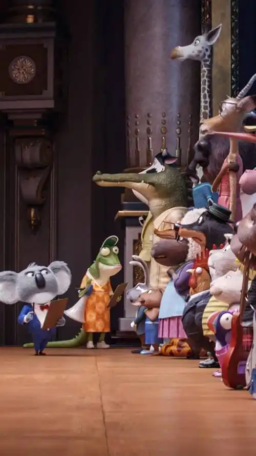 欢乐好声音,电影海报,手机壁纸电影欢乐好声音