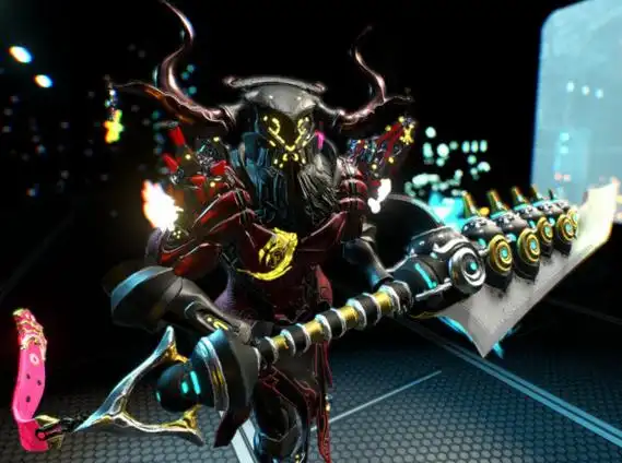 很帅气 星际战甲40米大长刀效果