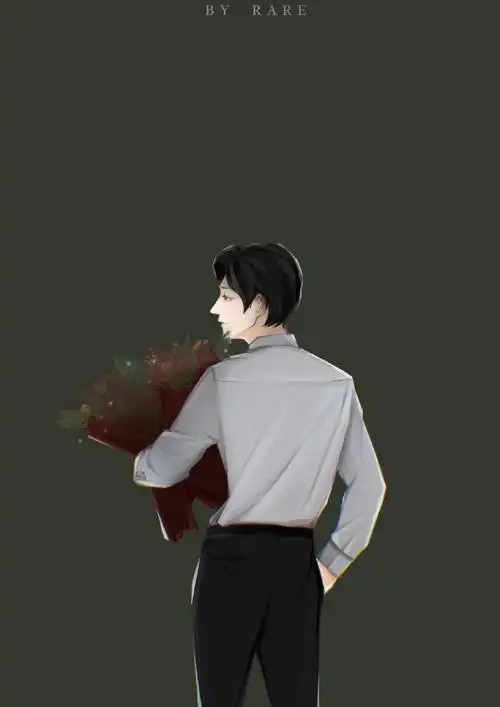 肖战超话#我画的就是肖战##肖战余生请多指教#「背影系列-上色」新的