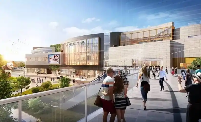 以山海共生为主题温岭宝龙广场打造特色的商业体空间