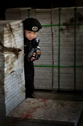 4岁小特警牺牲全过程