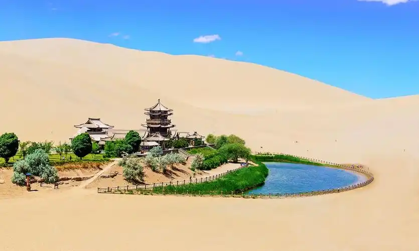 1001户外旅行网-鸣沙山·月牙泉目的地主页