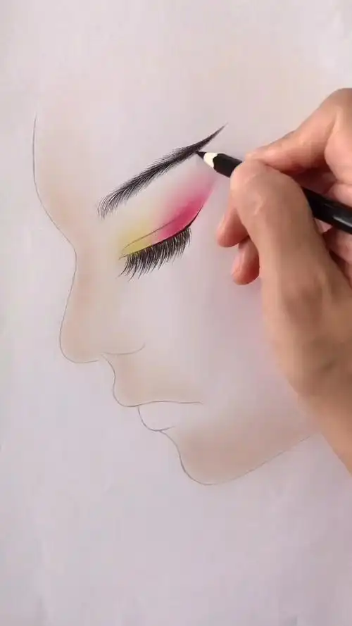 美人图妆面练习