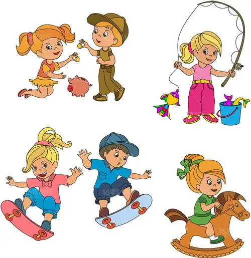 关键词:活泼孩子拉拉队快乐可爱儿童模板下载卡通人物漫画人物卡通