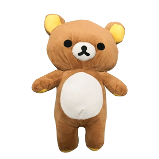 小熊可爱萌萌哒棕色动画