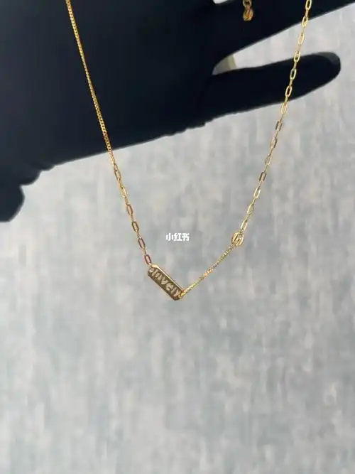 周大福新款足金锁骨链来货