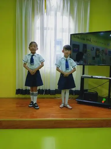 2019年7月19日小小主持星灿b班课程内容