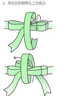 衬衫蝴蝶结的打法图解