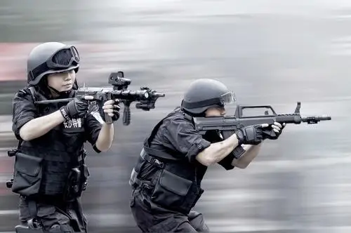 特警之花——"长沙警察印象"系列.