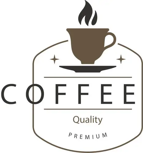 咖啡厅矢量标志设计元素素材免费下载(图片编号:8596750)-六图网