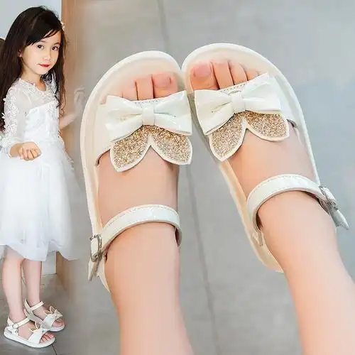 女童凉鞋2020夏季新款中大童儿童时尚鞋子小女孩甜美优雅兔头凉鞋