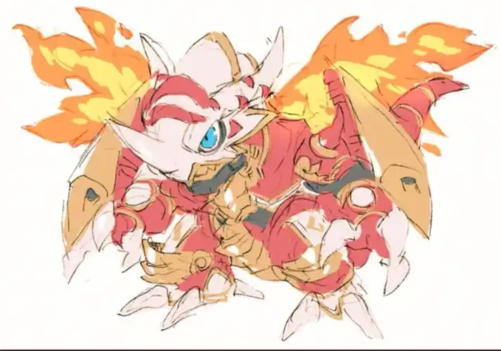 黑鹰兽q到了,粉二哈也不错啦,留名字吧#数码宝贝