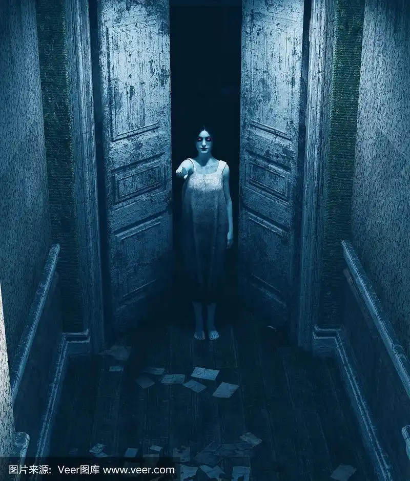 鬼屋里的鬼女人