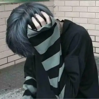 2022男生头像真人高冷遮脸不放肆不叫青春